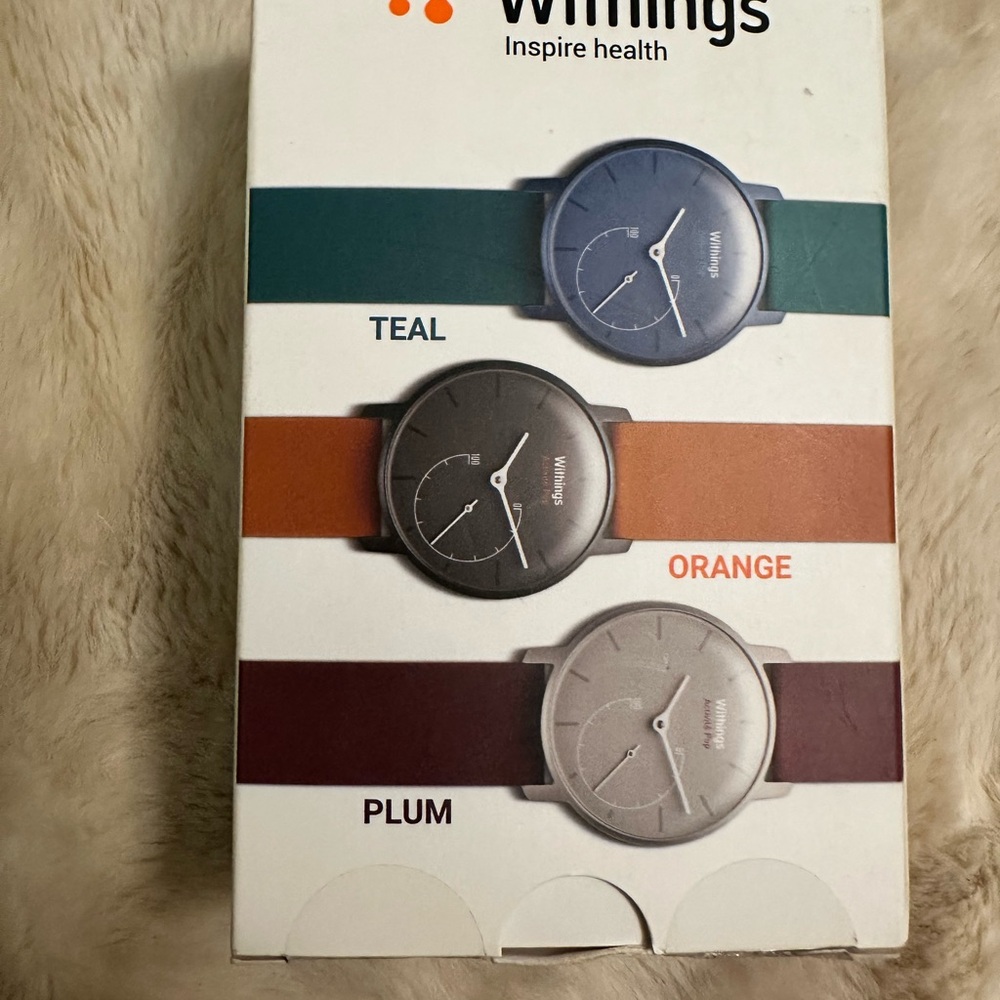 Steel HR Hybrid Smartwatch - Teal, Orange, Plum